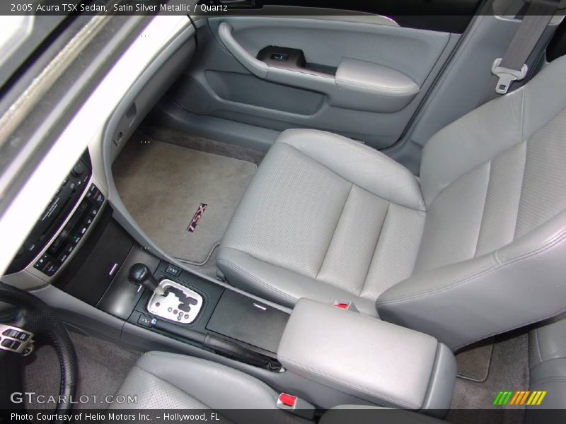 Satin Silver Metallic / Quartz 2005 Acura TSX Sedan