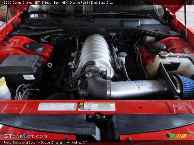 HEMI Orange Pearl / Dark Slate Gray 2009 Dodge Charger SRT-8 Super Bee
