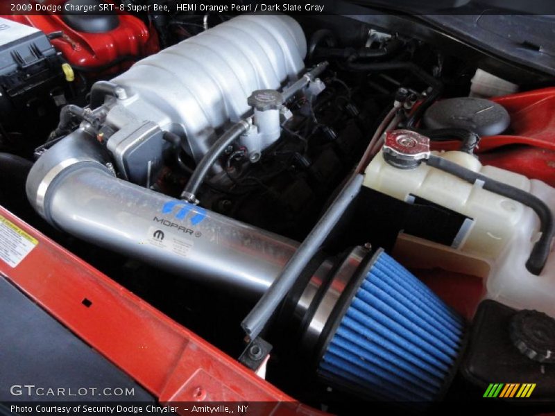 HEMI Orange Pearl / Dark Slate Gray 2009 Dodge Charger SRT-8 Super Bee