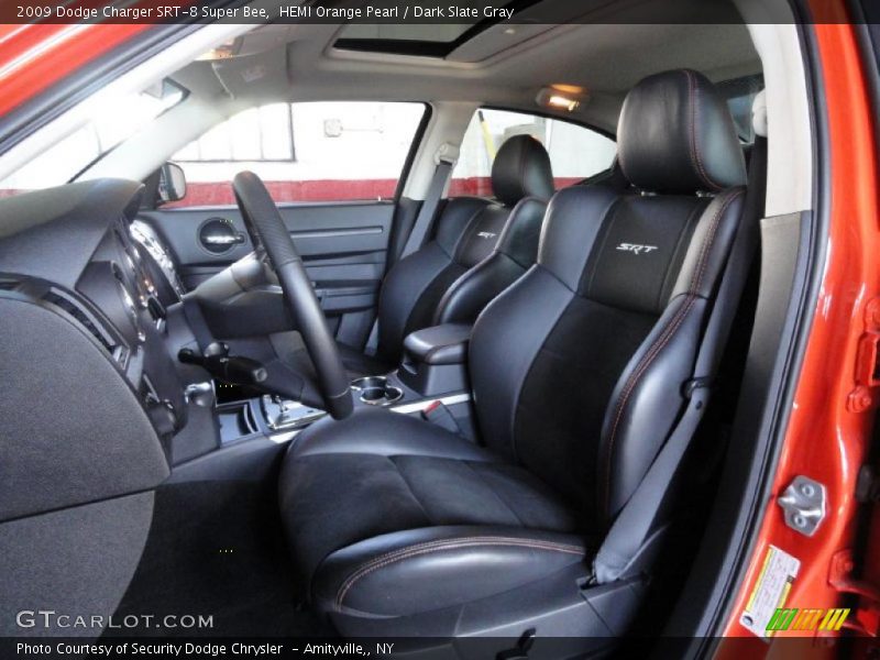 HEMI Orange Pearl / Dark Slate Gray 2009 Dodge Charger SRT-8 Super Bee