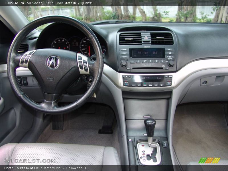 Satin Silver Metallic / Quartz 2005 Acura TSX Sedan