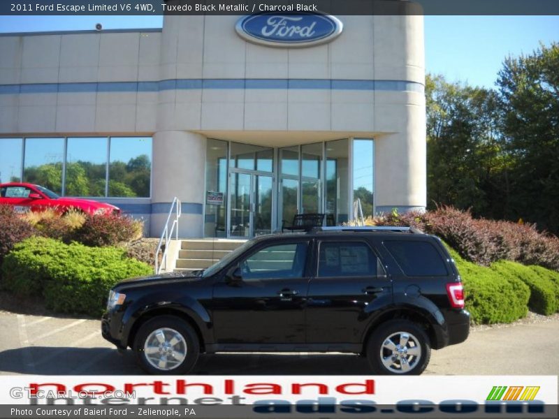 Tuxedo Black Metallic / Charcoal Black 2011 Ford Escape Limited V6 4WD