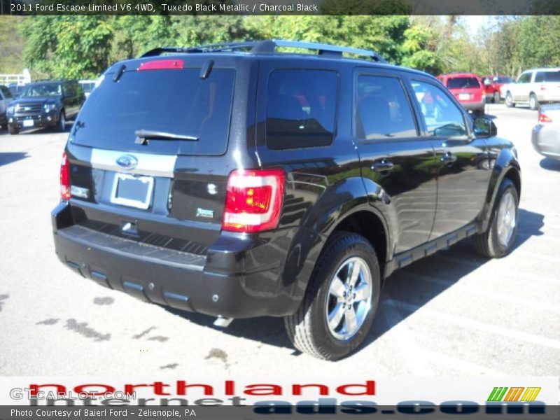 Tuxedo Black Metallic / Charcoal Black 2011 Ford Escape Limited V6 4WD