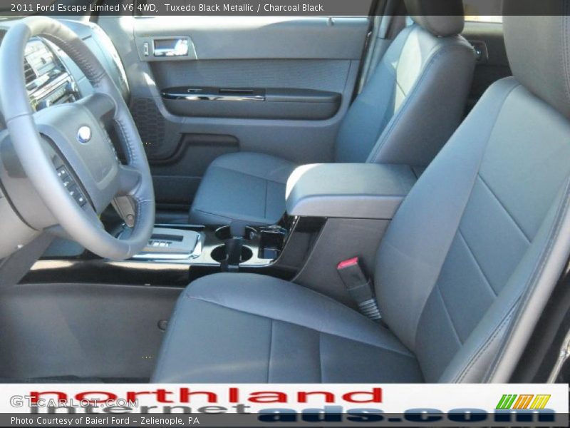 Tuxedo Black Metallic / Charcoal Black 2011 Ford Escape Limited V6 4WD