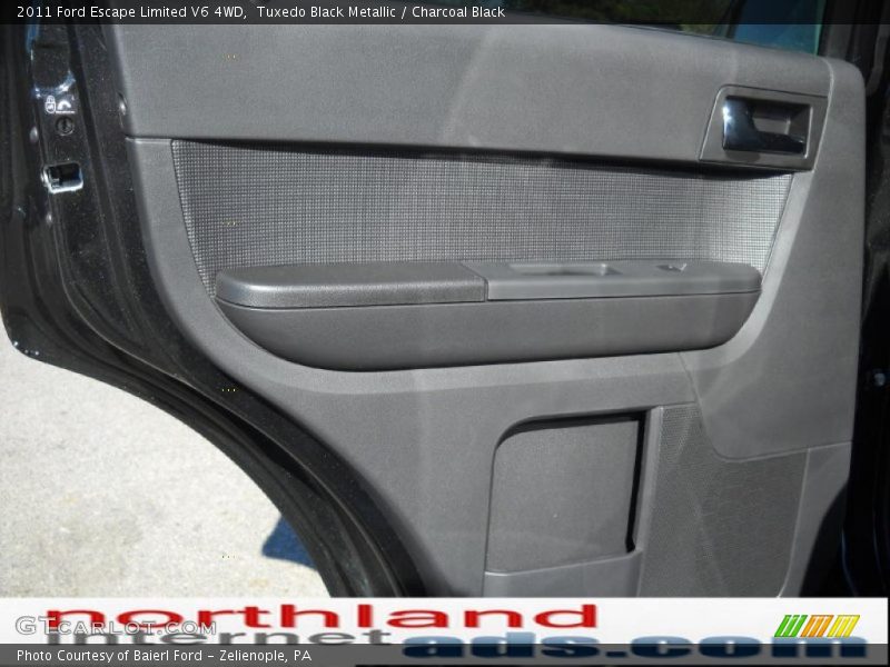 Tuxedo Black Metallic / Charcoal Black 2011 Ford Escape Limited V6 4WD