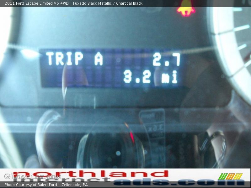 Tuxedo Black Metallic / Charcoal Black 2011 Ford Escape Limited V6 4WD