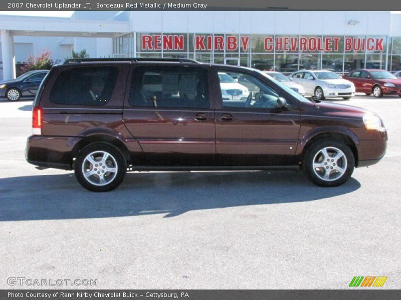 Bordeaux Red Metallic / Medium Gray 2007 Chevrolet Uplander LT