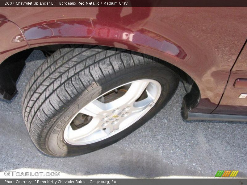 Bordeaux Red Metallic / Medium Gray 2007 Chevrolet Uplander LT