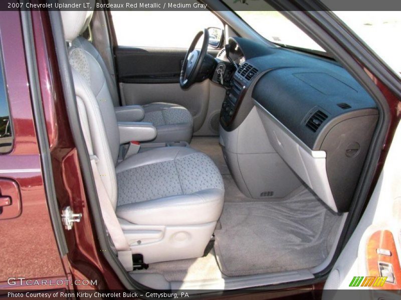 Bordeaux Red Metallic / Medium Gray 2007 Chevrolet Uplander LT