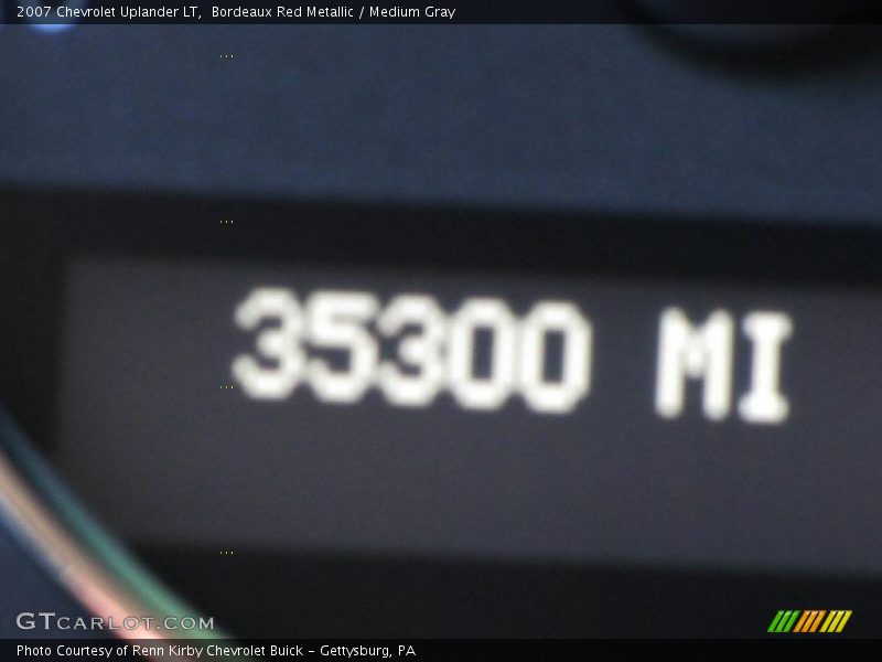 Bordeaux Red Metallic / Medium Gray 2007 Chevrolet Uplander LT