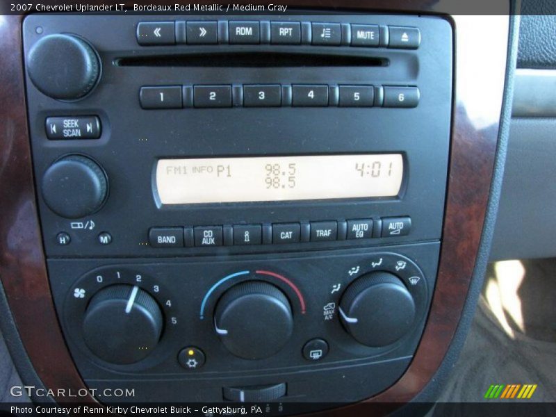 Bordeaux Red Metallic / Medium Gray 2007 Chevrolet Uplander LT