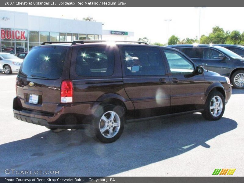 Bordeaux Red Metallic / Medium Gray 2007 Chevrolet Uplander LT