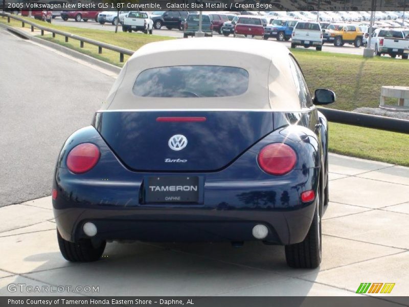 Galactic Blue Metallic / Cream Beige 2005 Volkswagen New Beetle GLS 1.8T Convertible