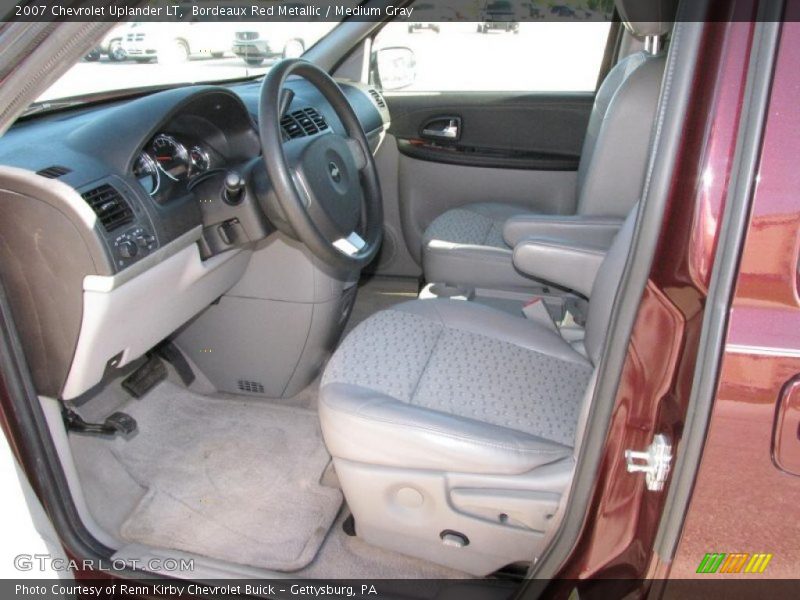 Bordeaux Red Metallic / Medium Gray 2007 Chevrolet Uplander LT