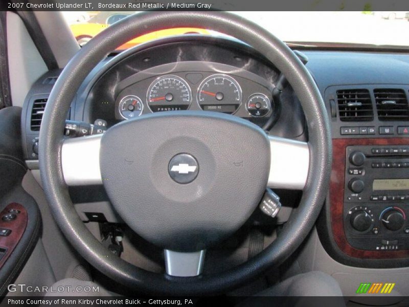 Bordeaux Red Metallic / Medium Gray 2007 Chevrolet Uplander LT