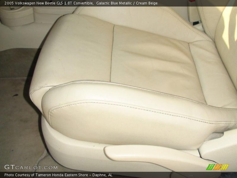 Galactic Blue Metallic / Cream Beige 2005 Volkswagen New Beetle GLS 1.8T Convertible