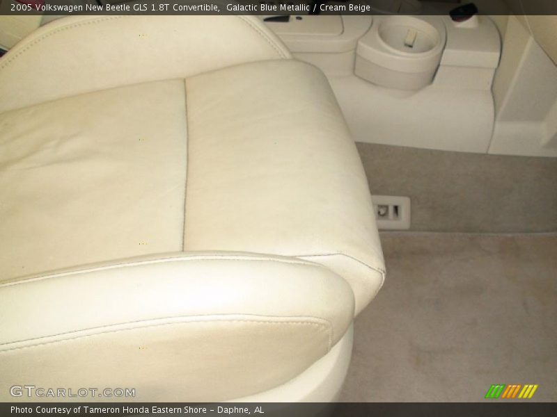 Galactic Blue Metallic / Cream Beige 2005 Volkswagen New Beetle GLS 1.8T Convertible