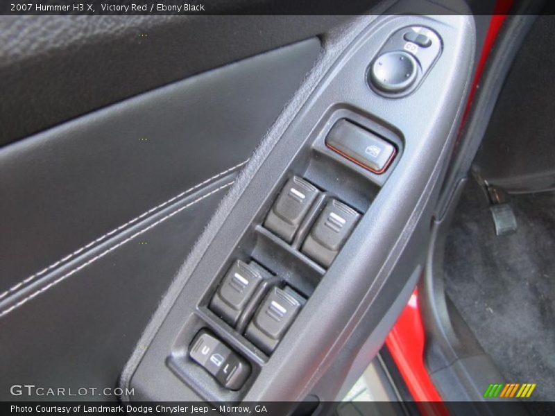 Victory Red / Ebony Black 2007 Hummer H3 X