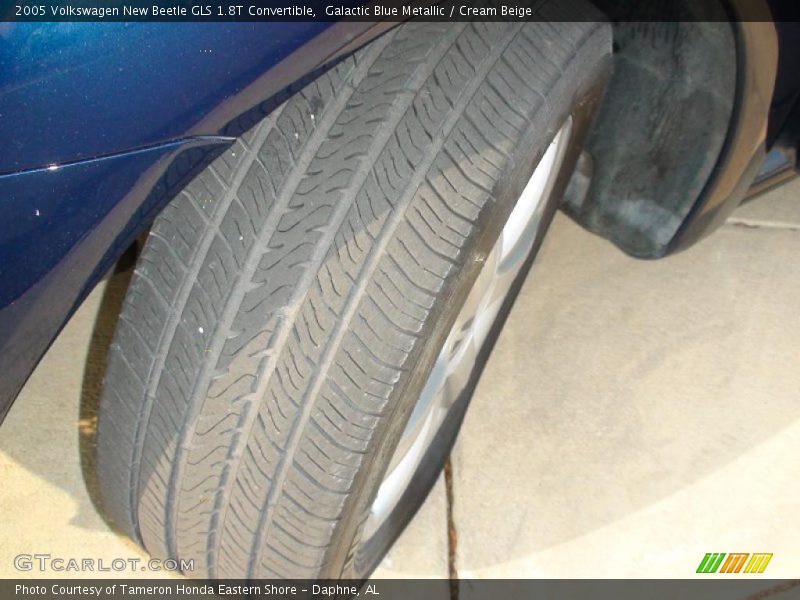 Galactic Blue Metallic / Cream Beige 2005 Volkswagen New Beetle GLS 1.8T Convertible
