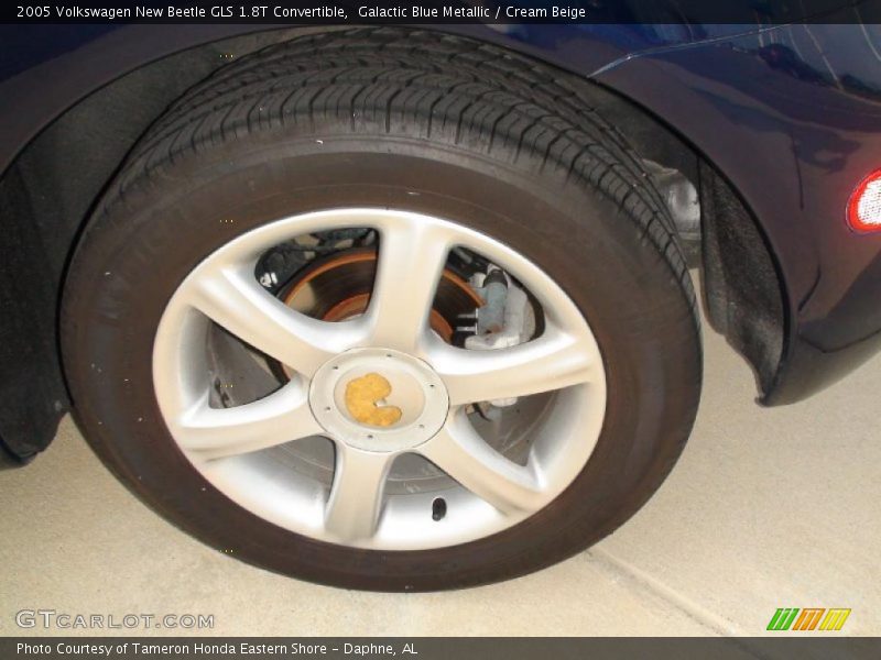 Galactic Blue Metallic / Cream Beige 2005 Volkswagen New Beetle GLS 1.8T Convertible