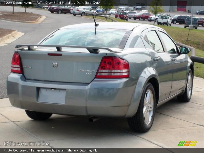 Silver Steel Metallic / Dark Slate Gray 2009 Dodge Avenger R/T
