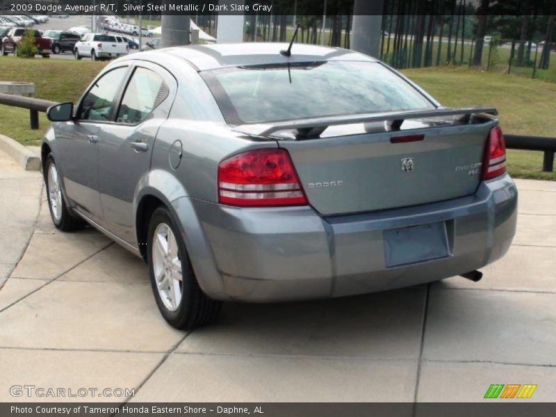 Silver Steel Metallic / Dark Slate Gray 2009 Dodge Avenger R/T