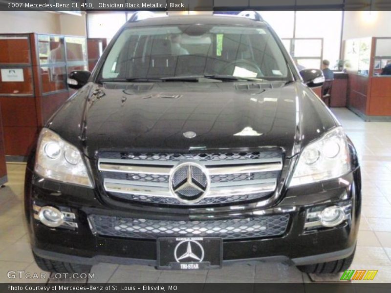 Obsidian Black Metallic / Black 2007 Mercedes-Benz GL 450