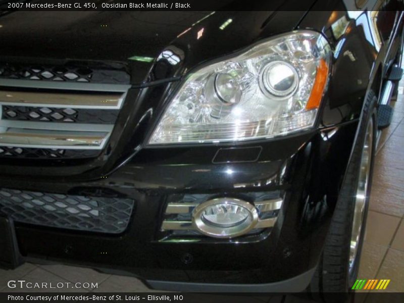Obsidian Black Metallic / Black 2007 Mercedes-Benz GL 450