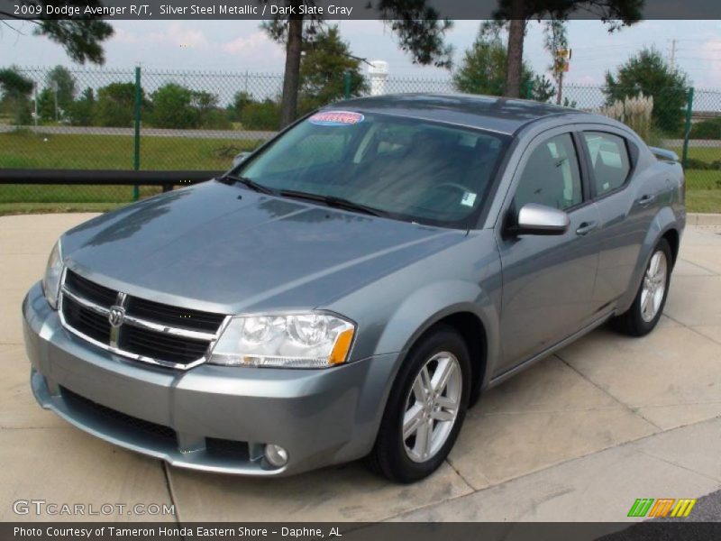 Silver Steel Metallic / Dark Slate Gray 2009 Dodge Avenger R/T