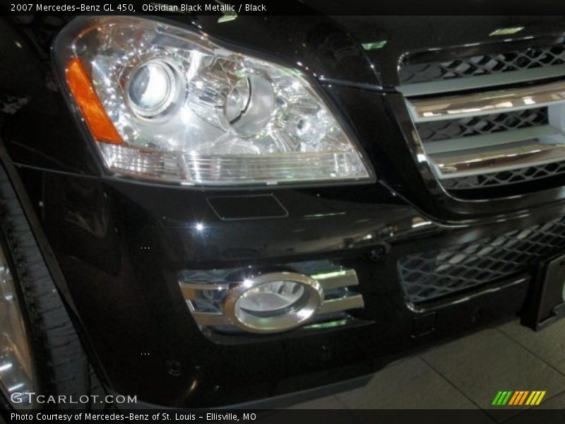 Obsidian Black Metallic / Black 2007 Mercedes-Benz GL 450