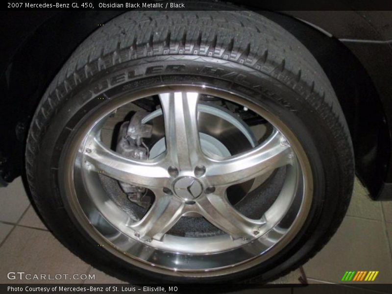 Obsidian Black Metallic / Black 2007 Mercedes-Benz GL 450