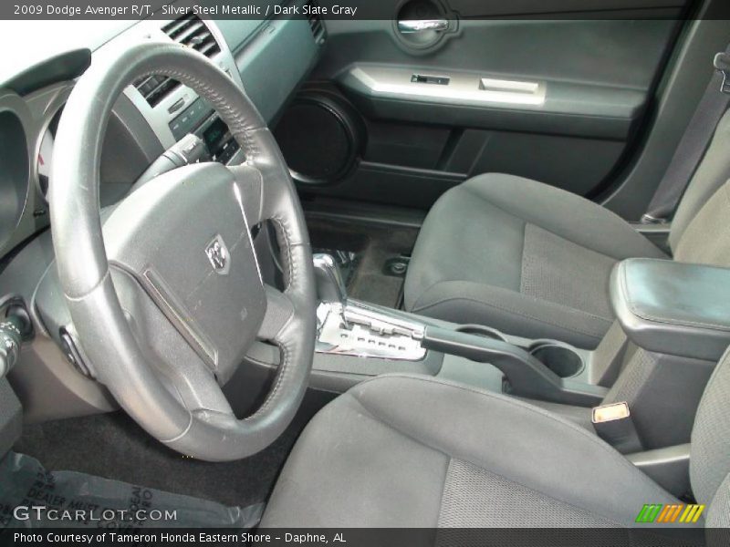 Silver Steel Metallic / Dark Slate Gray 2009 Dodge Avenger R/T