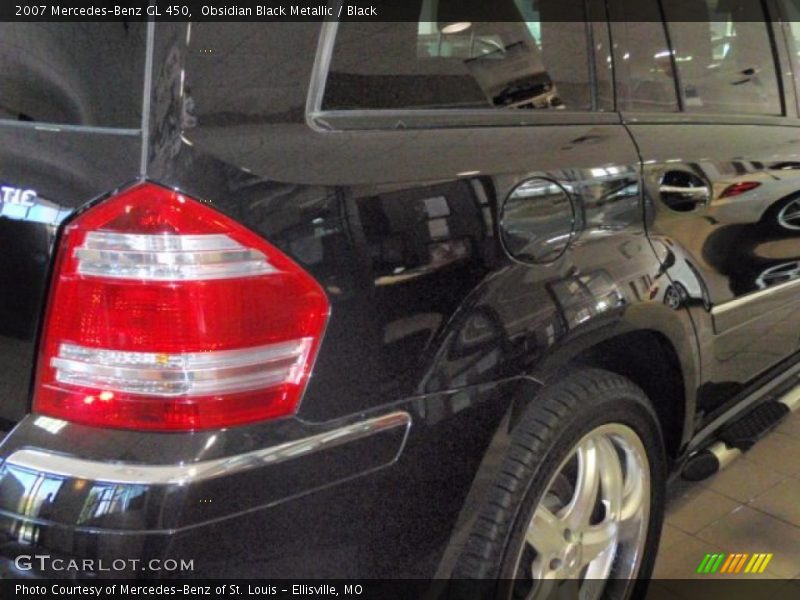 Obsidian Black Metallic / Black 2007 Mercedes-Benz GL 450