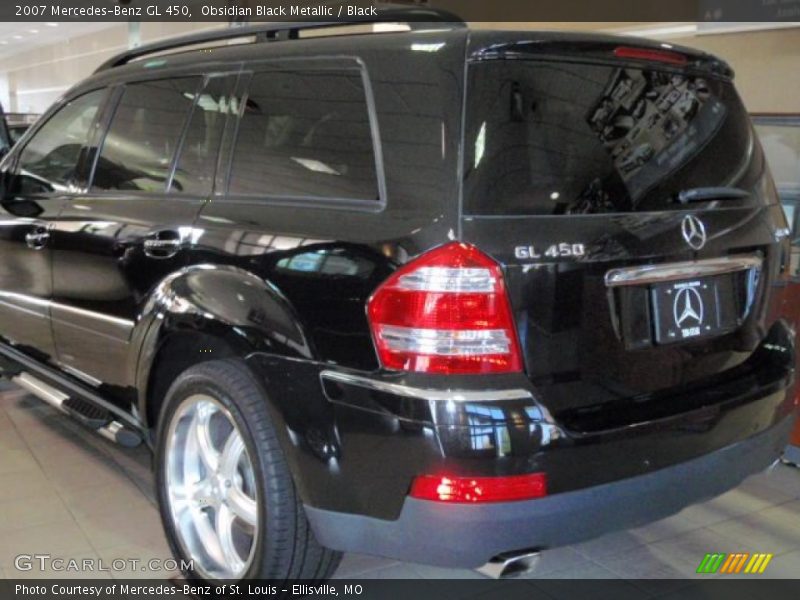 Obsidian Black Metallic / Black 2007 Mercedes-Benz GL 450