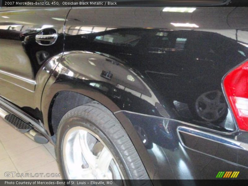 Obsidian Black Metallic / Black 2007 Mercedes-Benz GL 450