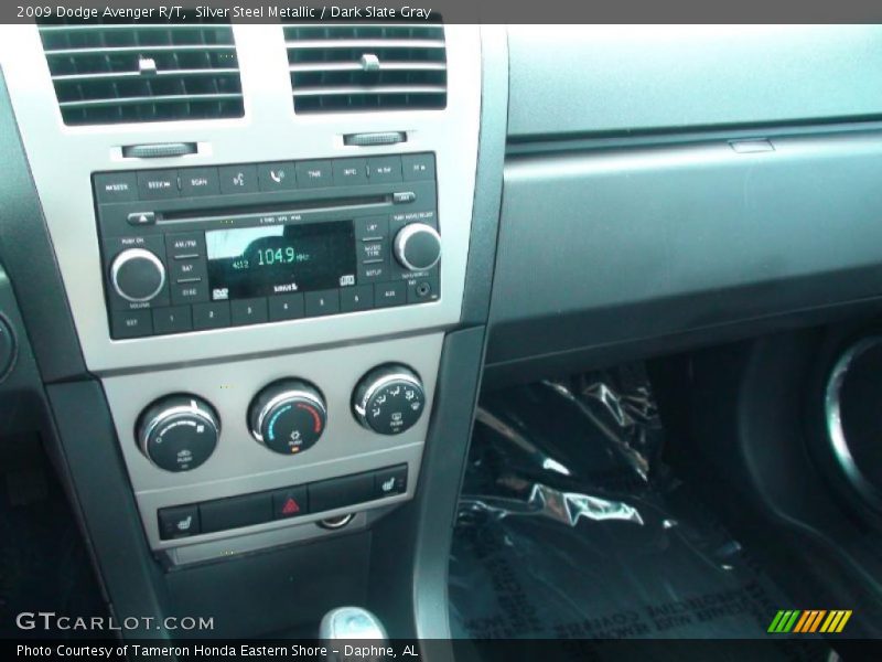 Silver Steel Metallic / Dark Slate Gray 2009 Dodge Avenger R/T