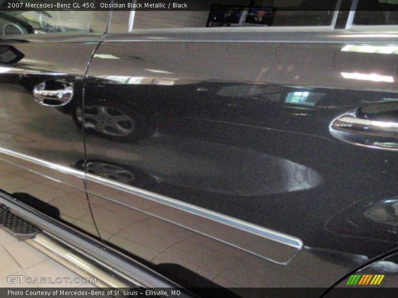 Obsidian Black Metallic / Black 2007 Mercedes-Benz GL 450