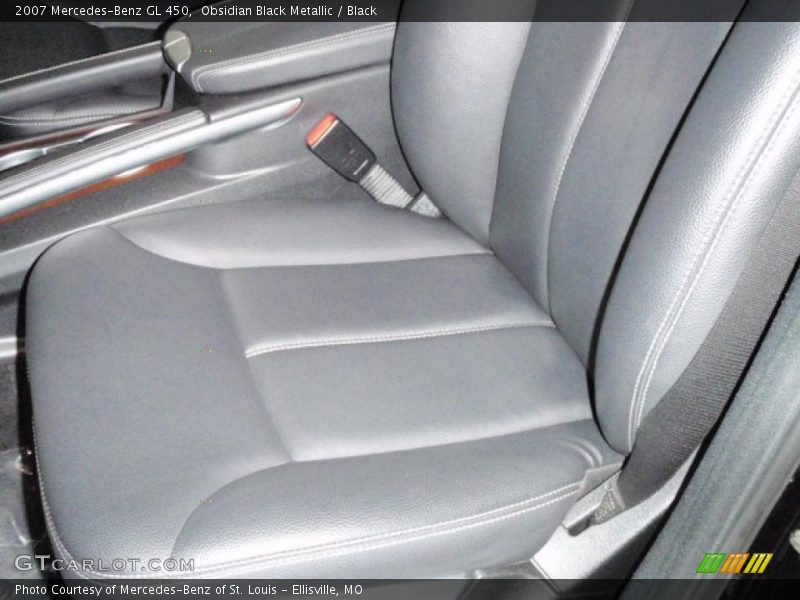Obsidian Black Metallic / Black 2007 Mercedes-Benz GL 450