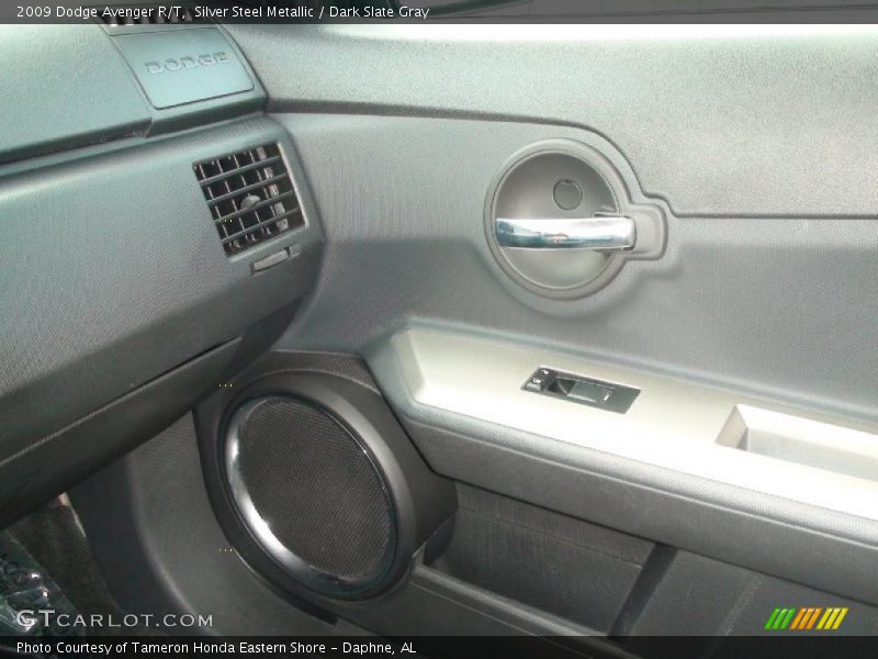 Silver Steel Metallic / Dark Slate Gray 2009 Dodge Avenger R/T