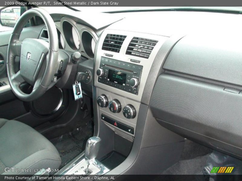 Silver Steel Metallic / Dark Slate Gray 2009 Dodge Avenger R/T