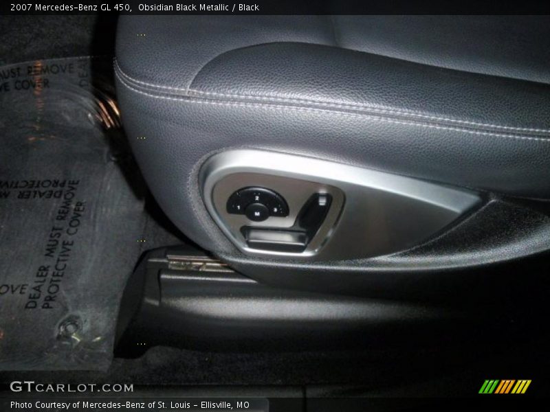 Obsidian Black Metallic / Black 2007 Mercedes-Benz GL 450