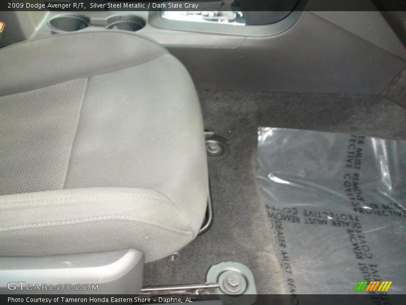 Silver Steel Metallic / Dark Slate Gray 2009 Dodge Avenger R/T