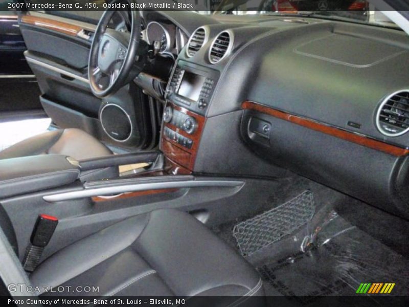 Obsidian Black Metallic / Black 2007 Mercedes-Benz GL 450