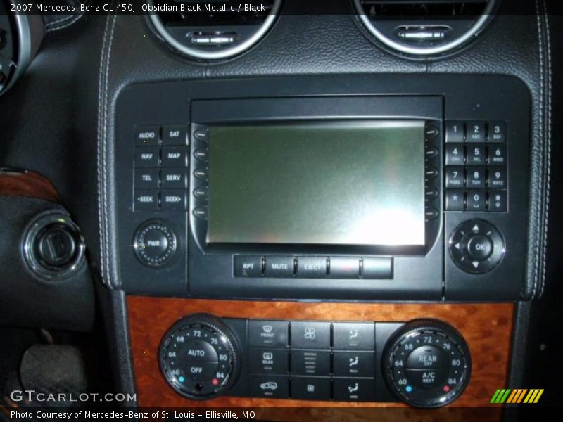 Obsidian Black Metallic / Black 2007 Mercedes-Benz GL 450