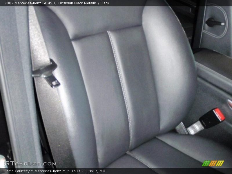 Obsidian Black Metallic / Black 2007 Mercedes-Benz GL 450