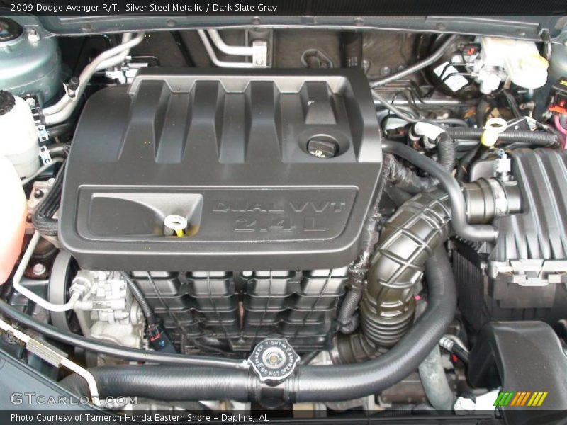 Silver Steel Metallic / Dark Slate Gray 2009 Dodge Avenger R/T