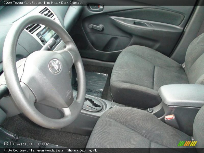 Flint Mica / Dark Charcoal 2009 Toyota Yaris Sedan