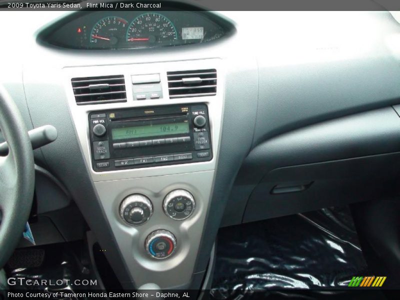 Flint Mica / Dark Charcoal 2009 Toyota Yaris Sedan