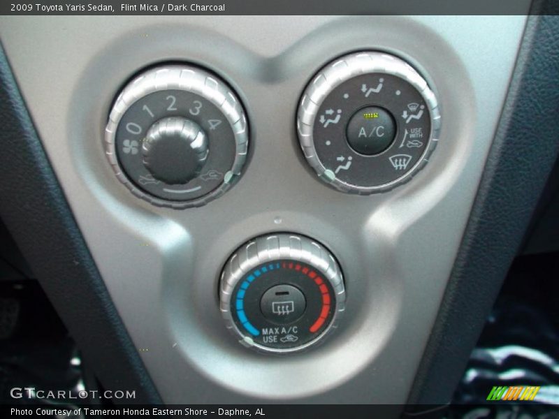 Flint Mica / Dark Charcoal 2009 Toyota Yaris Sedan