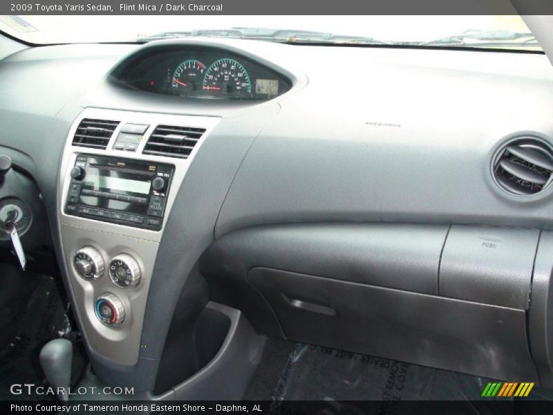 Flint Mica / Dark Charcoal 2009 Toyota Yaris Sedan